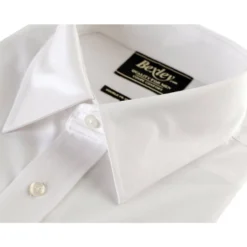 Chemise Blanche En Coton - Poche Poitrine - ALBERT MC -Magasin De Bexley 00530004 albertmc blanc 7