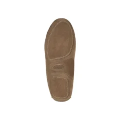 Chaussons Homme Croûte De Velours Taupe -Magasin De Bexley 0056501g chaussons doubles laine veritable velours taupe 5