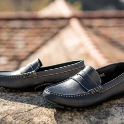 Mocassin été Homme Cuir Noir - FERGUSON 13 Mocassin été Homme Cuir Noir - FERGUSON -Magasin De Bexley 0056700k ferguson noir 8