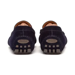 Mocassin été Homme Cuir Velours Marine - FERGUSON -Magasin De Bexley 00567048 ferguson velours marine ii 4