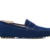 Mocassin été Homme Velours Indigo - FERGUSON -Magasin De Bexley 00567068 ferguson velours indigo 1 bis