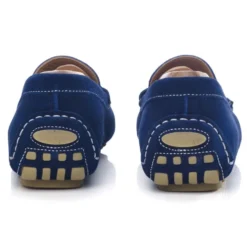 Mocassin été Homme Velours Indigo - FERGUSON -Magasin De Bexley 00567068 ferguson velours indigo 4
