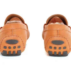 Mocassin été Homme Velours Mandarine - FERGUSON -Magasin De Bexley 0056706s ferguson velours mandarine 4