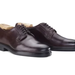 Derbies Homme Cuir Chocolat Foncé Semelle Gomme - MONTEREY CLASSIC GOMME CITY -Magasin De Bexley 0056804z monterey classic gomme city chocolat fonce 2