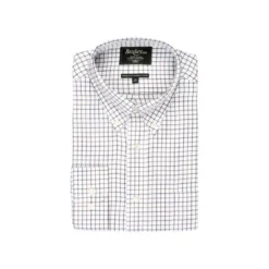 Chemise Flanelle Carreaux Bleus Et Beiges - LINDSAY -Magasin De Bexley 0060307o lindsay bleu et beige 1