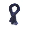 Écharpe Laine Chevron Navy Bordure Bleu Roi -Magasin De Bexley 0061904g echarpeslaine chevron navy bord bleu 1