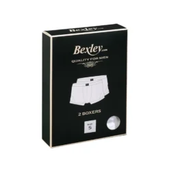 Boîte De 2 Boxers Homme Blanc - ELLIOT -Magasin De Bexley 00655004 elliot blanc 6