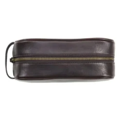 Trousse De Voyage En Cuir Chocolat Foncé -Magasin De Bexley 0066301f trousse cuir chocolat fonce 4