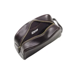 Trousse De Voyage En Cuir Chocolat Foncé -Magasin De Bexley 0066301f trousse cuir chocolat fonce 5