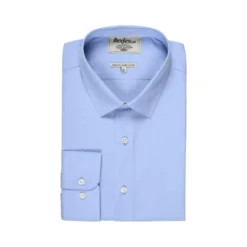 Chemise Bleu Ciel 100% Coton - Col Français - MAXIME CLASSIC -Magasin De Bexley 00681007 maxime classic bleu ciel 1