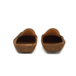Chaussons Mules Homme Velours Chamois -Magasin De Bexley 00691034 chaussons ouverts velours chamois 4