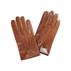 Gants Homme En Cuir D'agneau Cognac