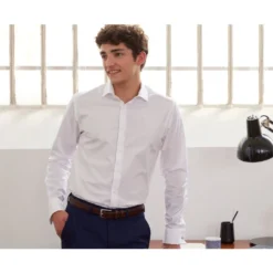 Chemise Blanche à Boutons De Manchettes - PIETRO