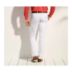 Pantalon Chino Homme Blanc - KYRK 10 Pantalon Chino Homme Blanc - KYRK -Magasin De Bexley 00822004 kyrk blanc 3