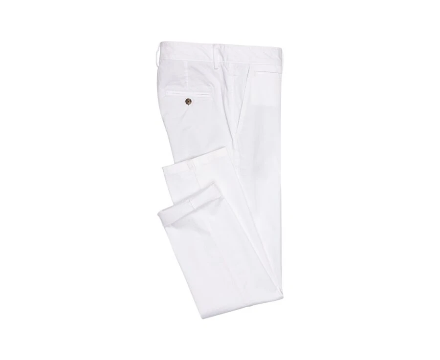Pantalon Chino Homme Blanc - KYRK 7 Pantalon Chino Homme Blanc - KYRK – Image 5