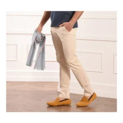 Pantalon Chino Homme Écru - KYRK -Magasin De Bexley 0082200j kyrk ecru 2