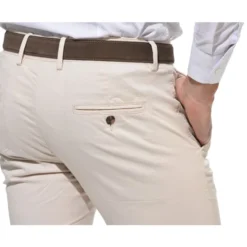 Pantalon Chino Homme Écru - KYRK -Magasin De Bexley 0082200j kyrk ecru 4