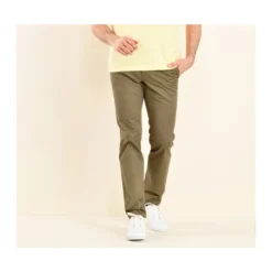 Pantalon Chino Homme Olive Foncé - KYRK