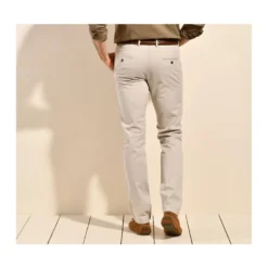 Pantalon Chino Homme Greige - KYRK -Magasin De Bexley 0082209o kyrk greige 3