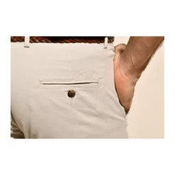 Pantalon Chino Homme Greige - KYRK -Magasin De Bexley 0082209o kyrk greige 4