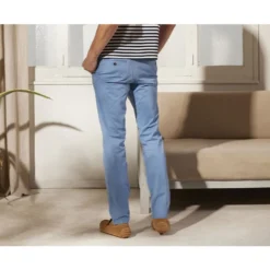 Pantalon Chino Homme Bleu Givré - KYRK -Magasin De Bexley 008220ay kyrk bleu givre 2