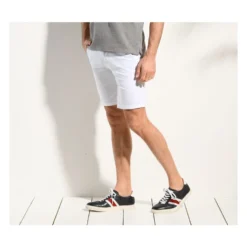 Bermuda Chino Homme Blanc - BARRY -Magasin De Bexley 00826004 barry blanc 2