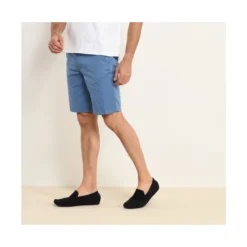 Bermuda Chino Homme Bleu Moyen - BARRY -Magasin De Bexley 0082600d barry bleu moyen 2