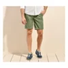 Bermuda Chino Homme Vert Sauge - BARRY