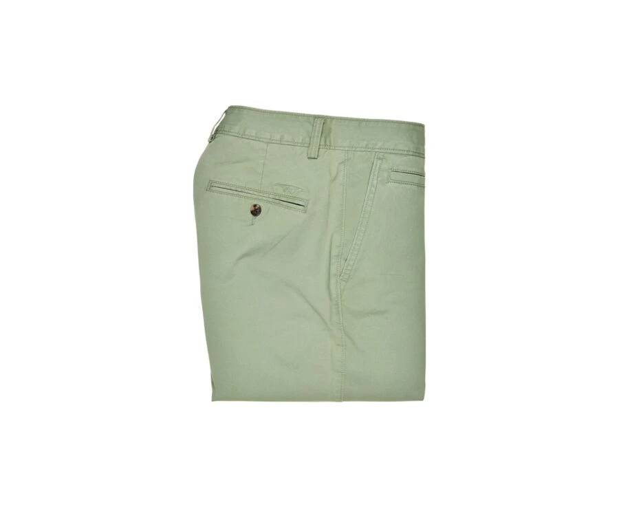 Bermuda Chino Homme Vert Sauge - BARRY 7 Bermuda Chino Homme Vert Sauge - BARRY – Image 5