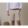 Bermuda Chino Homme Greige Foncé - BARRY