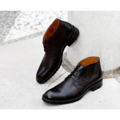 Desert Boots Homme Chocolat Patiné - WARWICK GOMME 13 Desert Boots Homme Chocolat Patiné - WARWICK GOMME -Magasin De Bexley 0083200a warwick gomme chocolat patine 7