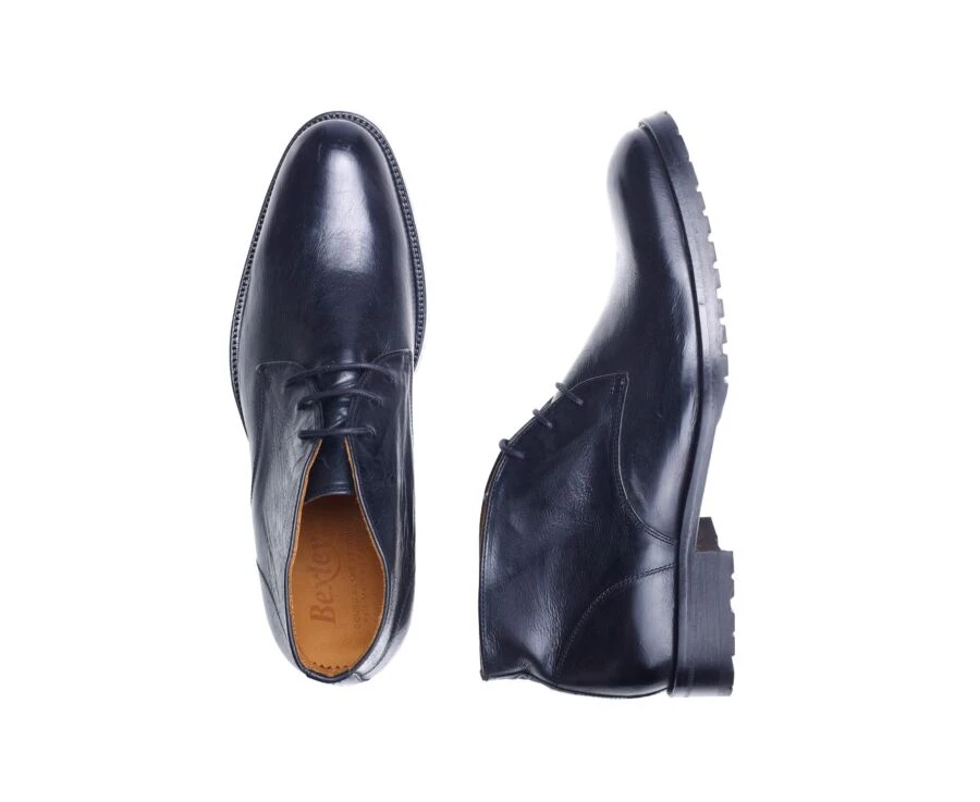 Desert Boots Homme Noir - WARWICK GOMME 5 Desert Boots Homme Noir - WARWICK GOMME – Image 3