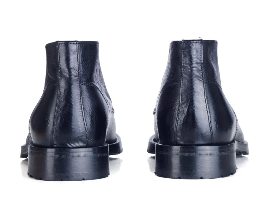 Desert Boots Homme Noir - WARWICK GOMME 6 Desert Boots Homme Noir - WARWICK GOMME – Image 4