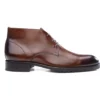 Desert Boots Homme Cognac Patiné - WARWICK -Magasin De Bexley 0083205a warwick gomme cognac patine 1