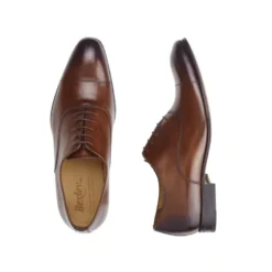 Richelieu Homme Cognac Patiné Semelle Cuir - BRISBURY 10 Richelieu Homme Cognac Patiné Semelle Cuir - BRISBURY -Magasin De Bexley 0083305a brisbury cognac patine 3