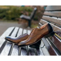 Richelieu Homme Cognac Patiné Semelle Cuir - BRISBURY 13 Richelieu Homme Cognac Patiné Semelle Cuir - BRISBURY -Magasin De Bexley 0083305a brisbury cognac patine 7