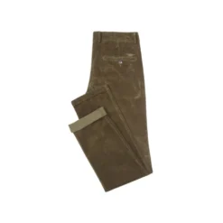 Pantalon Chino Velours Côtelé Homme Olive - NORMAN -Magasin De Bexley 00859061 norman olive 5