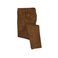 Pantalon Chino Velours Côtelé Homme Camel Foncé - NORMAN -Magasin De Bexley 00859070 norman camel fonce 5