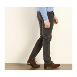 Pantalon Chino Velours Côtelé Homme GrisTaupe - NORMAN 10 Pantalon Chino Velours Côtelé Homme GrisTaupe - NORMAN -Magasin De Bexley 00859091 norman gris taupe 3