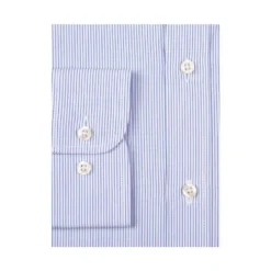 Chemise Blanche Coton Rayures Bleues - CLÉMENT -Magasin De Bexley 0088800a clement bleu et blanc 8