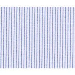 Chemise Blanche Coton Rayures Bleues - CLÉMENT -Magasin De Bexley 0088800a clement bleu et blanc 9