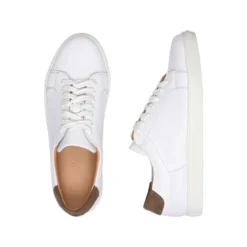 Sneakers Cuir Homme Blanc - INGLEWOOD -Magasin De Bexley 00896002 inglewood blanc 3