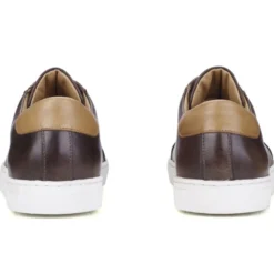 Sneakers Homme Cuir Chocolat Patiné - INGLEWOOD 12 Sneakers Homme Cuir Chocolat Patiné - INGLEWOOD -Magasin De Bexley 0089600a inglewood chocolat patine 4 1