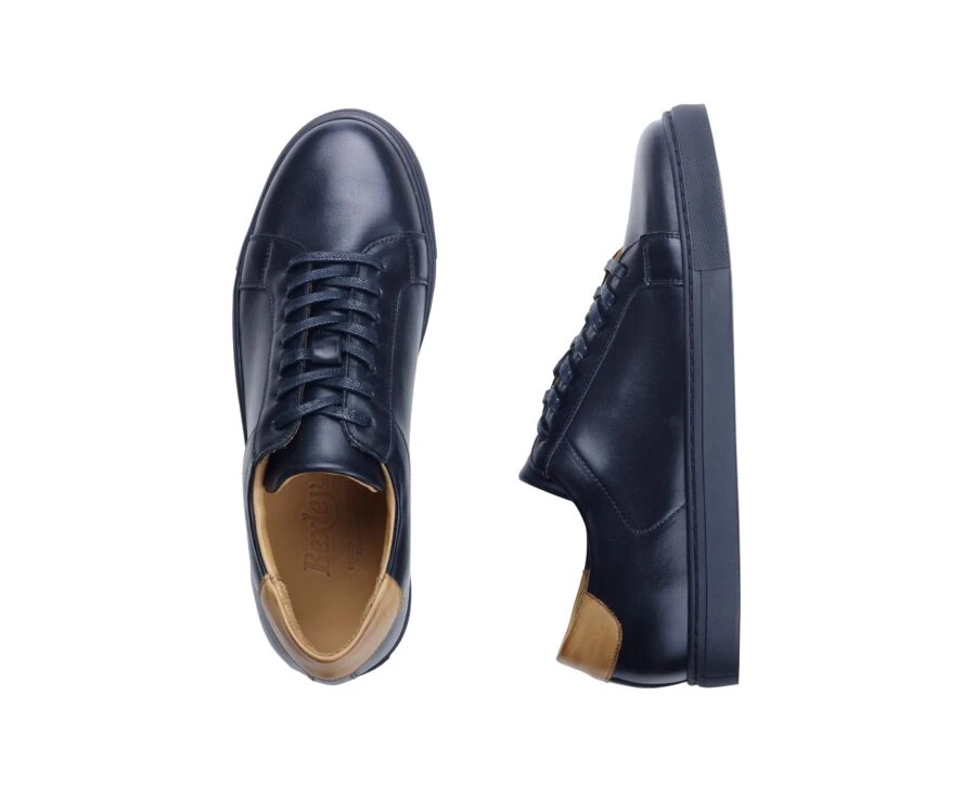 Sneakers Homme Cuir Noir - INGLEWOOD 5 Sneakers Homme Cuir Noir - INGLEWOOD – Image 3