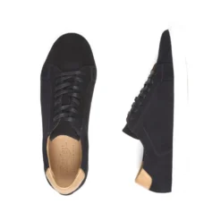 Sneakers Homme Velours Marine - INGLEWOOD -Magasin De Bexley 00896016 inglewood velours marine 3