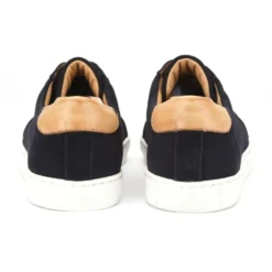 Sneakers Homme Velours Marine - INGLEWOOD -Magasin De Bexley 00896016 inglewood velours marine 4