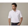 Polo Blanc Homme - GARETH -Magasin De Bexley 00901004 gareth blanc 1bis