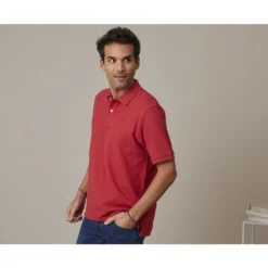 Polo Rouge Basque Homme - GARETH -Magasin De Bexley 0090103k gareth rouge basque 3bis