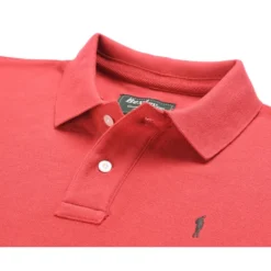 Polo Rouge Basque Homme - GARETH -Magasin De Bexley 0090103k gareth rouge basque 6