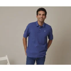 Polo Bleu Royal Homme - GARETH